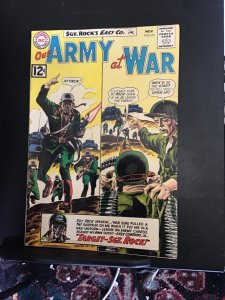 Our Army at War #124 (1962 Kubert Sgt. Rock Gray tone cover! VF/NM Boca CERT!