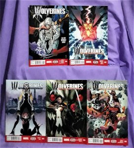 Charles Soule WOLVERINES #1 - 5 1st Apearance Fantomelle (Marvel, 2015)!