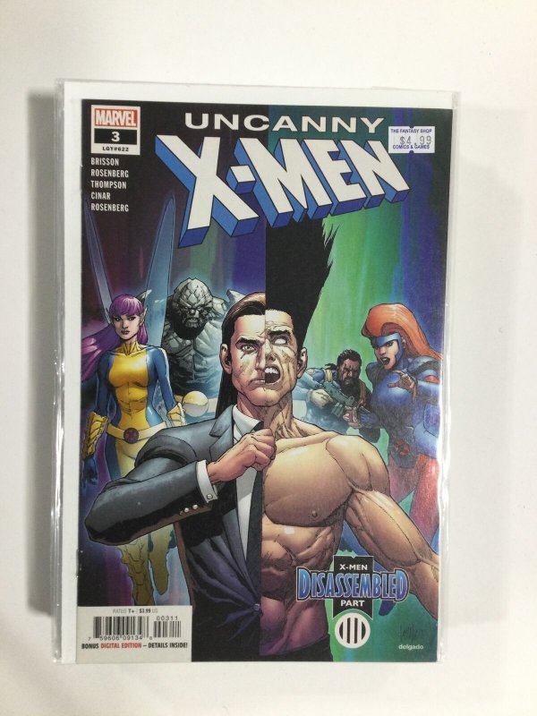 Uncanny X-Men #3 (2019) NM3B166 NEAR MINT NM