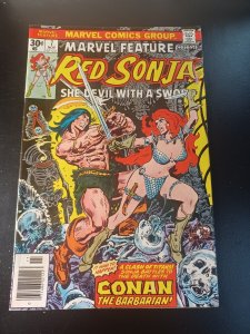 Marvel Feature #7 FN Conan Marvel Comics c213