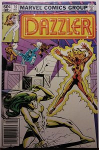 Dazzler #14 She-Hulk Newsstand Edition (1982)