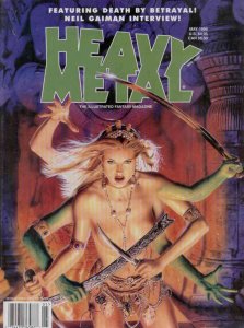 Heavy Metal #176 VF ; Metal Mammoth | May 1998 Neil Gaiman