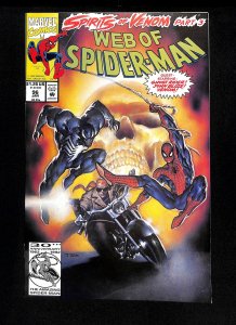 Web of Spider-Man #96 Venom Ghost Rider!