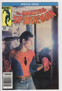 AMAZING SPIDER-MAN  #262 - 4.0 - WP - Unmasked - Photo Cove