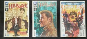 HELLBLAZER 3PC (VF/NM) JOHN CONSTANTINE, THE BARDO SCORE, REBIRTH 2018