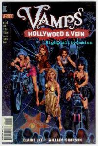 Vampires, VAMPS : HOLLYWOOD & VEIN #1 2 3 4 5 6, NM+, Fangs, Blood, Vertigo, 1-6