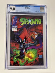 Spawn 1 CGC 9.8 1992 Image Comics