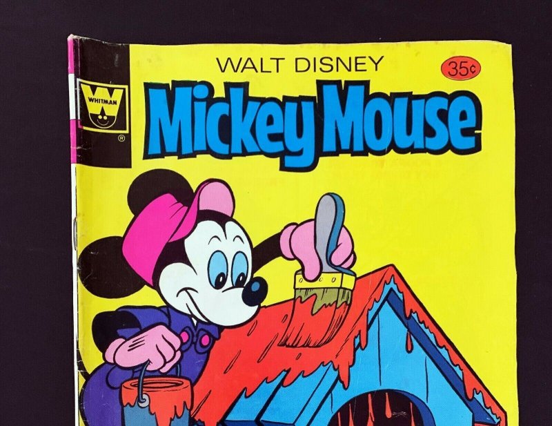Walt Disney'S Mickey Mouse #186 Whitman Comics 1978 Vf 