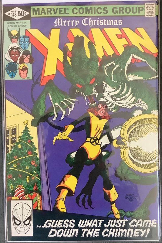 The Uncanny X-Men #143 Direct Edition (1981, Marvel) Last John Byrne issue. NM