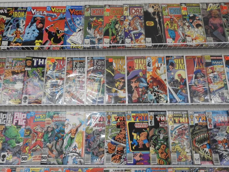 Huge Lot 160+ Comics W/ Fantastic Four, Spider-Man, Superman+ Avg VF- Condition!