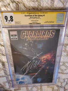 Guardians of the Galaxy #1 Parillo 9.8 signed by Don Cotes - CSS