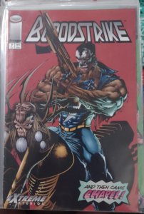 BLOODSTRIKE #7  1994 IMAGE ROB LIEFELD  extreme studios  chapel
