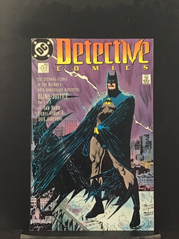 Detective Comics #600 (1989) Batman