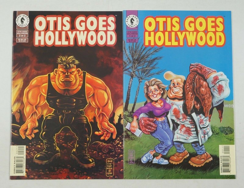 Otis Goes Hollywood #1-2 VF/NM complete series - bob fingerman dark horse comics 