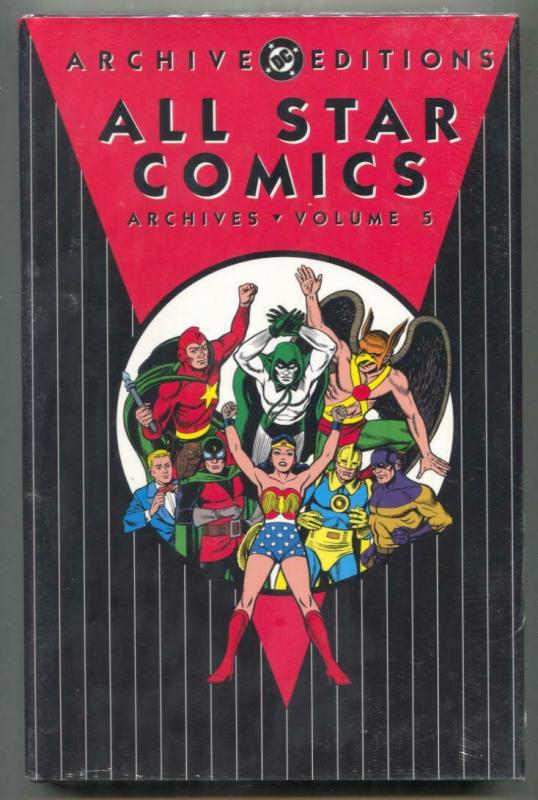 All Star Comics Archives Vol 5 -Color Reprints-Hardcover