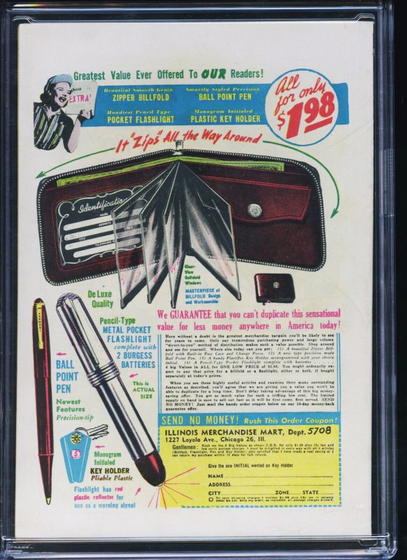 ZEGRA #3 - CGC-7.5, WP - Fox - Golden Age