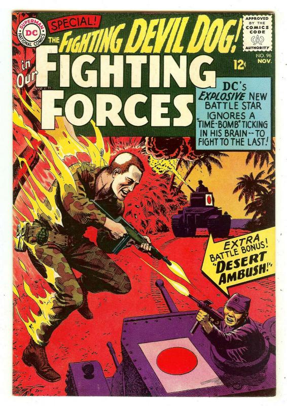 Our Fighting Forces 96   Flame Thrower cover