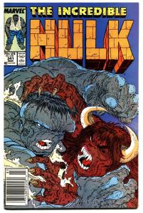 INCREDIBLE HULK #341-HULK-MCFARLANE-VF/NM Newsstand