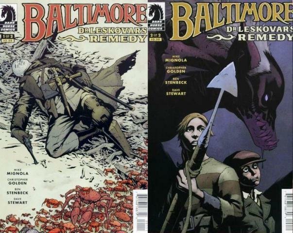 BALTIMORE DR LESKOVARS REMEDY (2012 DH) 1-2  MIGNOLA