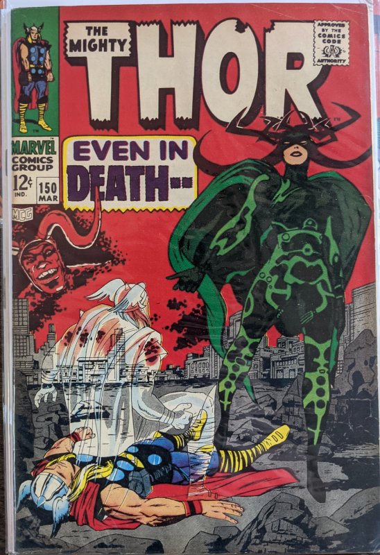 Thor #150 (1968) ORIGIN OF TRITON LEE!!!