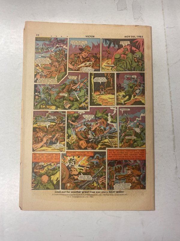 Victor # 1185 November 1983 UK Comic Newspaper 7 KM44