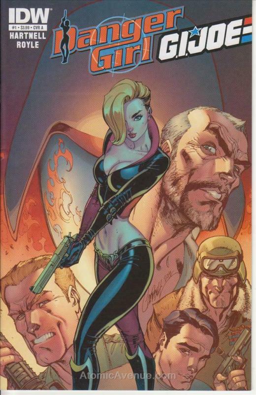 Danger Girl/G.I. Joe #1A VF; IDW | save on shipping - details inside