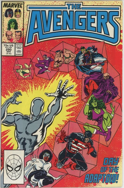 Avengers #289 (1963) - 9.0 VF/NM *World According to the Adaptoid*