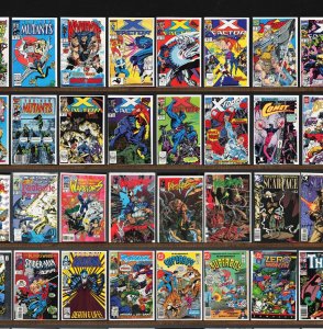 Huge Lot 150+ Comics with X-Factor, Fantastic Four, Avengers West Coast & More!