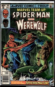 Marvel Team-Up #93 (1980) Werewolf by Night [Key Issue]