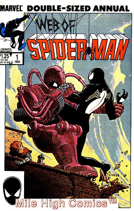 WEB OF SPIDER-MAN ANNUAL (1985 Series) #1 Very Fine Comics Book