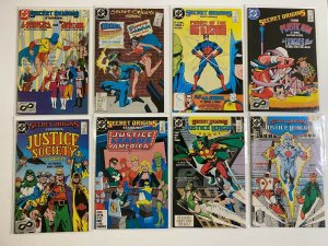 Secret Origins lot #1-50 + Specials 2nd Series DC 43 pieces 8.0 VF (1986-'90)