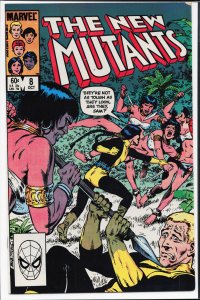 The New Mutants #8 (1983) New Mutants [Key Issue]