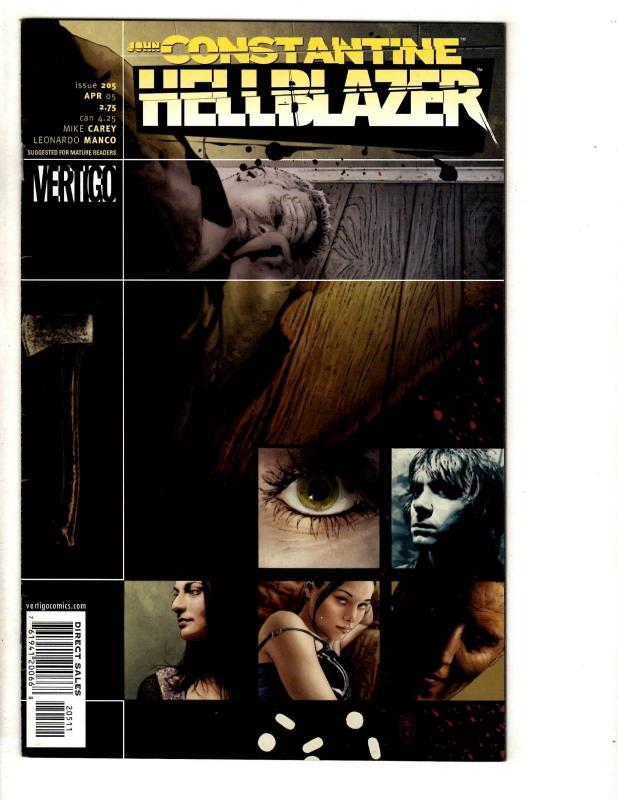 7 John Constantine Hellblazer DC Vertigo Comics 206 210 209 102 205 (2) 208 J306