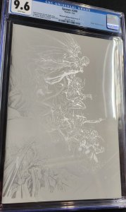 Spawn #300 - Mexican Ed/ Jerome Opena Virgin Foil Sketch Variant (CGC 9.6) 2024