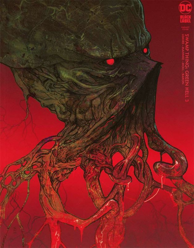 Swamp Thing: Green Hell #3A VF/NM ; DC | Black Label Jeff Lemire