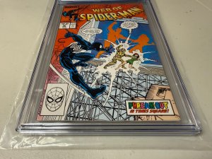 Web Of Spider-Man # 36 CGC Graded 9.6 Marvel Comic Book 1st Tombstone App. JH31