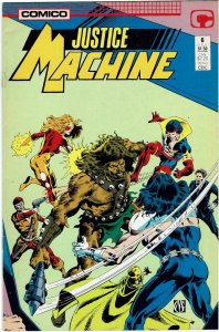Justice Machine #6 Comico NM