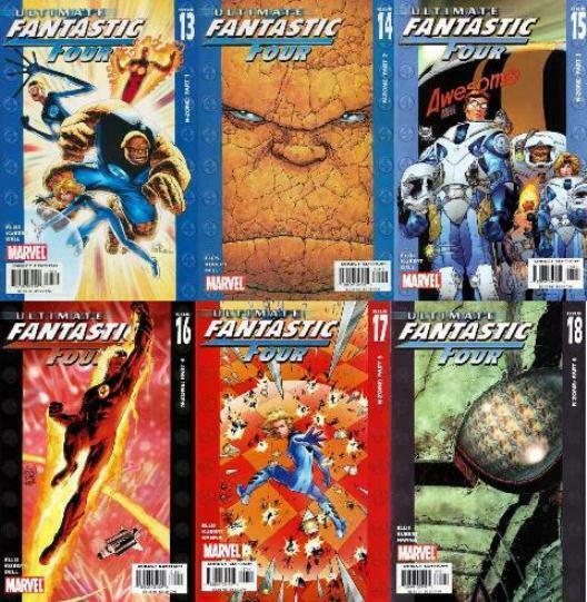 ULTIMATE FANTASTIC FOUR (2004-2009) 13-18  N-Zone COMICS BOOK