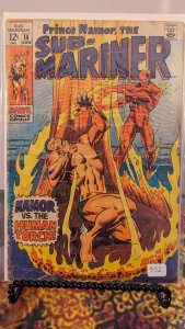 Sub-Mariner #14 (1969) Human Torch