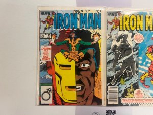 2 Iron Man Marvel Comic Books # 194 195 Defenders Thor Avengers Spiderman 76 SM5