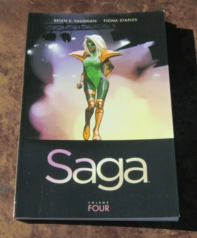 Lot/Set Saga Volumes #1-5 NM/NM+ High Grade Image Graphic Novel TPB Comic Books