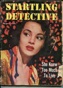 Startling Detective 11/1950-Fawcett-Beast Of London-Demon Killer-FR