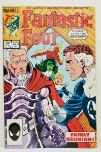Fantastic Four #273 1st Nathaniel Richards Origin of Kang Prime *KEY*
