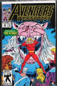 Avengers West Coast #83 (1992) West Coast Avengers / Avengers West Coast
