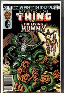Marvel Two-in-One #95 (1983) The Living Mummy
