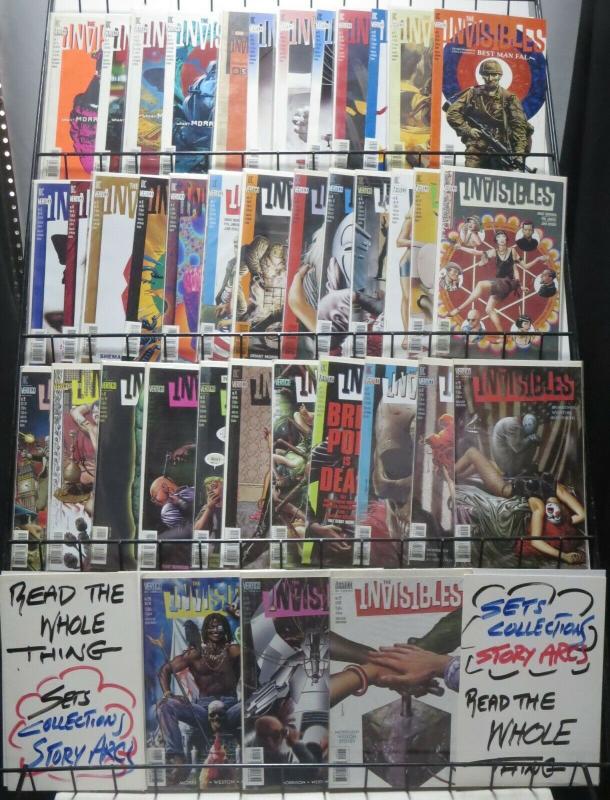 INVISIBLES COLLECTION! 39 issues VOL.1 #1-17, VOL. 2 #1-22 COMPLETE! Morrison