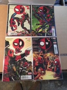 SPIDER-MAN DEADPOOL 1-10 FIRST PRINTS NM- 1 2 3 4 5 6 7 8 9 10 + MU One shot