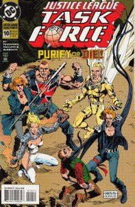 Justice League Task Force #10 (1994) Aryan Brigade