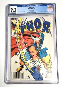 Thor #337 CGC 9.2 Walt Simonson 1st Beta Ray Bill Newsstand FREEE SHIPPING