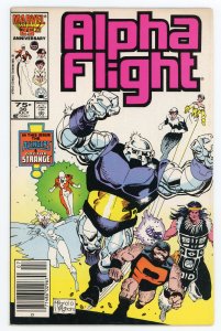 Alpha Flight #36 (1983 v1) Mike Mignola Cover Doctor Strange Newsstand NM-